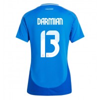 Camiseta Italia Matteo Darmian #13 Primera Equipación para mujer Eurocopa 2024 manga corta